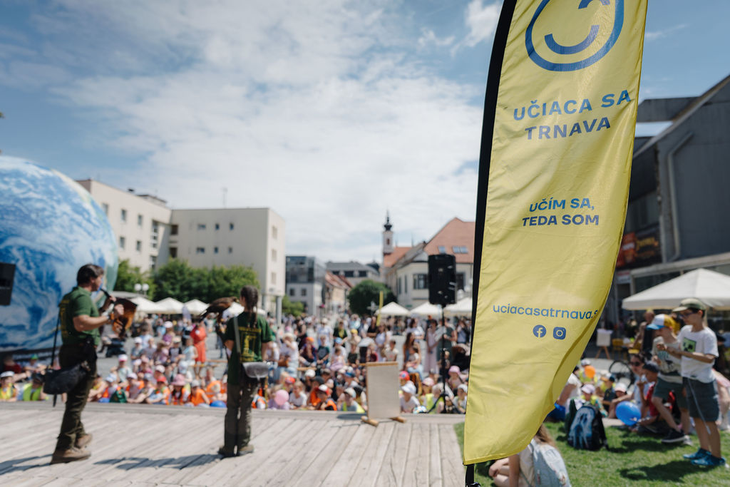 Festival Učiaca sa Trnava v centre mesta